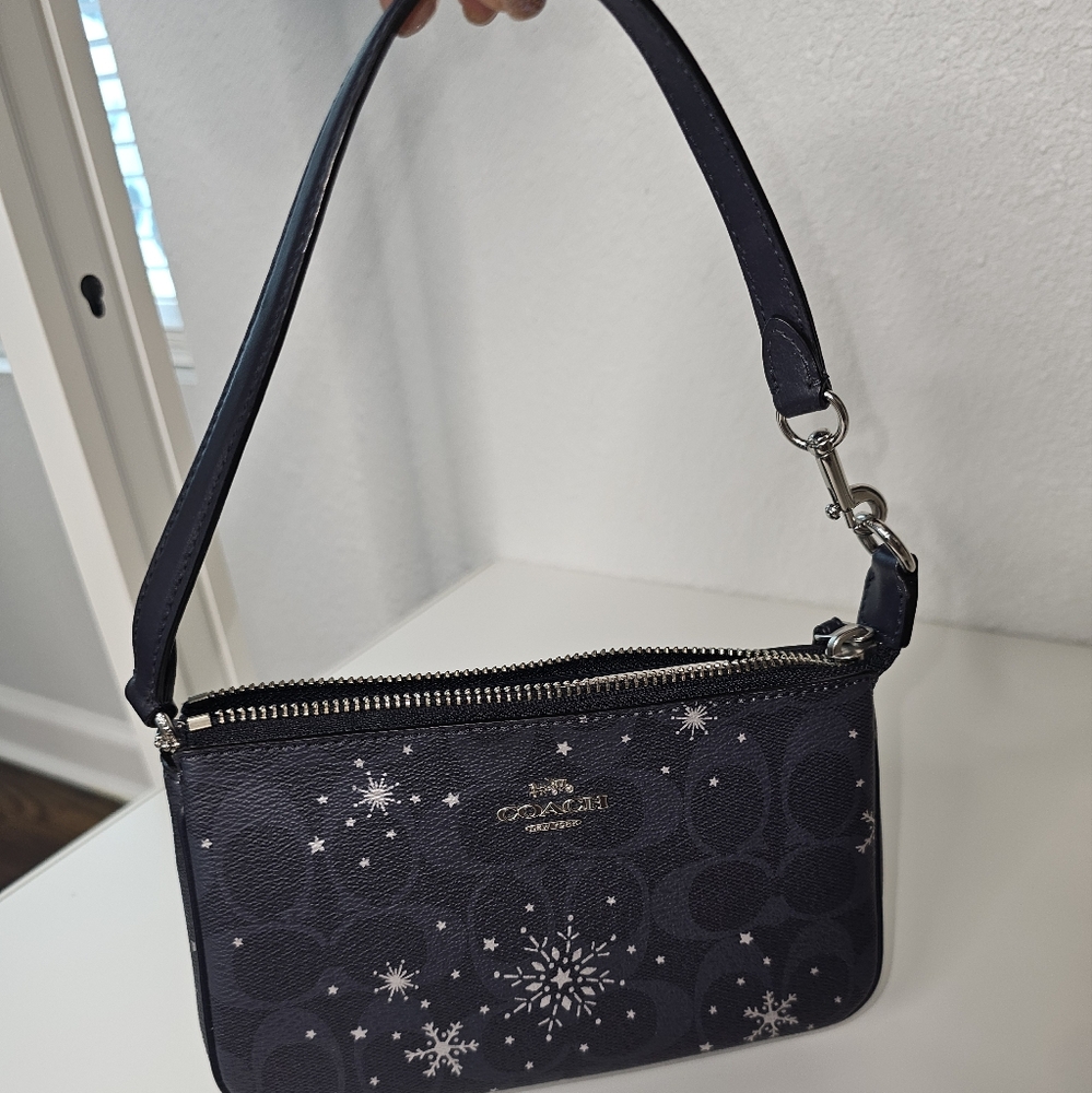 Coach Nolita 9 Snowflake bag with wallet